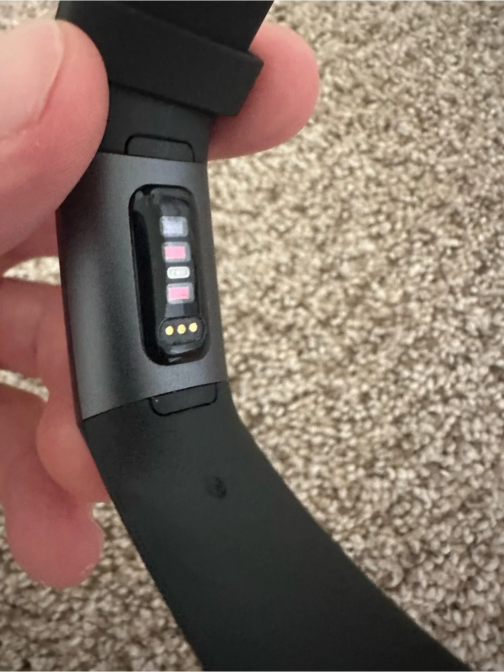 Fitbit Fitness Activity Tracker Watch with charger